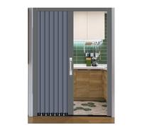 Accordion Door Hallway Folding Door Heat-Insulated Patio Doors - Retractable Design & Easy-Clean Surface for Doorway, Bathroom Shower and Room Divider(28x40in(71x101cm))