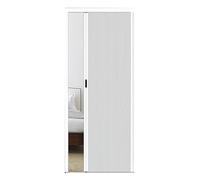 Accordion Door Interior Folding Door Bifold Closet Doors with Handle for Bedroom Doorway Closet Mounting Hardware(180x150cm)