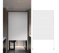 Accordion Door,Modern Nonwoven Fabric Accordion Doors - Privacy Folding Sliding Door for Closet, RV, Shower, Windows, Room, Pantry - No Lower Rail (WxH 62x80in)