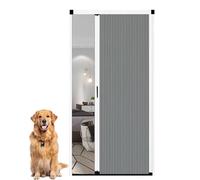 Accordion Doors for Doorway Heavy Duty, High 80in Concertina Doors/Waterproof Pleated Folding Door, Office Kitchen Hallways Temporary Room Divider(Gray,58X80IN(147.3X203CM))