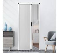 Accordion Doors for Interior, Invisible Sliding Door Kit, Customizable 95×200cm for Kitchens, Showers, and Wardrobes, Space-Saving Design