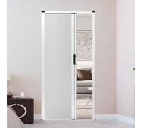 Accordion Doors for Interior, Invisible Sliding Door Kit, Customizable 95×200cm for Kitchens, Showers, and Wardrobes, Space-Saving Design