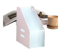 Accordion File - Desk Storage Box, Self-Standing Portable Submission Holder, Heavy-Duty Portable Receipt Holder, Office Supplies for Binder, Letter Inserts, A4 Paper