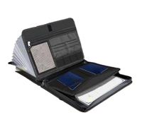 Accordion File - Expandable Document Folder | Portable Office File Holder | Reinforced Accordion File for Home, School, College, Business, Travel, Work Area, Teaching