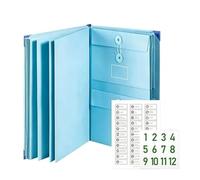 Accordion File Organizer, Compact Portability, 32.7x26.7cm, Important Document Organizer, File Stylish Binder, Versatile Use, for Receipt Folio Paper Business Travel Office Work