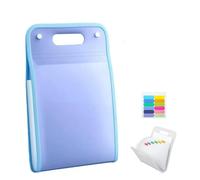 Accordion File Organizer, Expanding File Folder 13 Pockets Accordion File Organizer with Labels, Portable Document Organizer Hold A4 Files, Folder for Schoolbag Classroom Office Supplies (D)