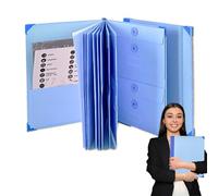 Accordion File Organizer: Expanding Folders Set, A4 Letter Storage With Seven Pockets, Labeled Sections Design | File Organizer For Solution