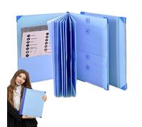 Accordion File Organizer Portable - Elegant Durable Expanding Paper Pocket Receipt, Labels Letter Size Office, Supplies Bills, Files & | Bills, Files & Documents Premium high-Performance