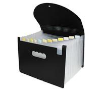 Accordion Filing Folders, Expanding File Folder Stretch A4 Organ Bag Standing Hand Information for Home, Office, and School