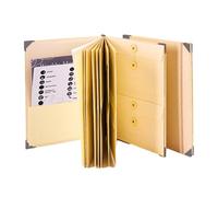 Accordion Folder, Expanding, 26.5x32.7cm, Expanding Fi'le Organizer, Portable Document Pocket Letter Size, for Bills, Files and Documents