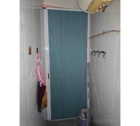 Accordion Folding Door for Internal Use, Sliding Design with Non-Woven Panel & Metal Frame, Perfect for Bathrooms, Kitchens, or Bedrooms