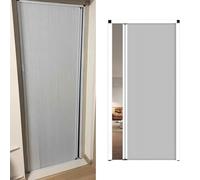 Accordion Folding Door - No Drill Honeycomb Push-Pull Design for Interior/Exterior Use - White Concertina Door (85cm/33.5in 210cm/83in) - Space-Saving & Easy Installation