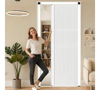 Accordion Folding Door, Waterproof Heat Insulation Space Saving Design for Kitchen Closet Laundry Room Divider