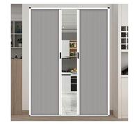 Accordion Folding Doors - Double Walled Heavy Duty Design for Attics, Basements, and Warehouses - Extra Wide Concertina Style