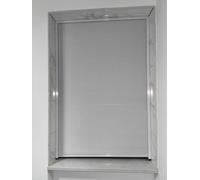 Accordion Folding Doors for Small Spaces - Concertina Doors for Kitchen Cabinets Closets & Showers - No Lower Rail Height Options 30-100cm - Space-Saving Invisible Partitions