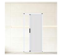 Accordion Folding Gate, Pull Down Door Screen, Aluminum Frame with Cellular Fabric, for Bedroom, Doorway, Room Divider(105X205CM/41.3X81IN)