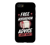 Accordion Instructor Coach Free Accordion Advice Just Ask Case for iPhone SE (2020) / 7/8