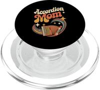 Accordion Mom Retro Vintage Music Mother Lover PopSockets PopGrip for MagSafe