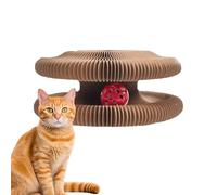 Accordion Organ Cat Scratching Board Toy - Mental Physical Exercise Game for Small Medium Animals Pets | Organ Cat Interactive Scratcher | Interactive Claw Care