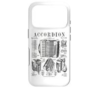 Accordion Player Accordionist Instrument Vintage Patent Case for iPhone 17 Pro