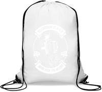 Accordion Player Bring Back The Melody Gym Sack Casual Drawstring Bag White