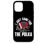 Accordion Player Concert Festival Band Just Came Polka Case for iPhone 12/12 Pro