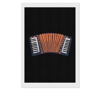 Accordion Shining Diamond Art Painting Kits for Adults Personalized Square Full Drill Paintings DIY Crafts Kit Home Decor 8"x12"