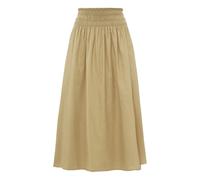 Accordion Skirt Beige L