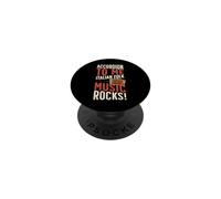 Accordion To Me Italian Folk Music Rocks PopSockets Adhesive PopGrip