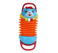 Accordion Toy Mini Musical Instrument Educational Kids, Vibrant Teething Beads Portable Lightweight Multicolor