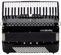 Accordion With Multi-Level Pitch Changes Contains 96 Basses/37 Keyboards, With Bag + Strap, Professional Performance Teaching For Adults,Black
