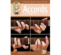 Accords & accompagnement a la guitare en 3D +CD+DVD