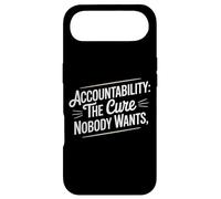 Accountability The Cure Nobody Wants Funny Sarcastic Saying Case for iPhone Air