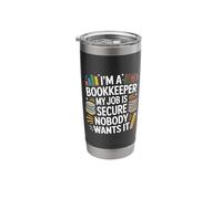 Accountancy Auditing CPA, Bookkeeper Software Update Stainless Steel Insulated Tumbler