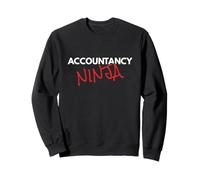 Accountancy Ninja Fun Accountant Bookkeeping Finance Sweatshirt