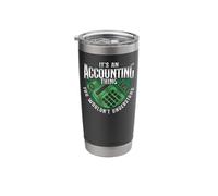 Accountant Bookkeeper Accounting Vintage It's an Accounting Stainless Steel Insulated Tumbler