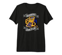 Accountant Calculator Numbers Dont Lie Premium T-Shirt