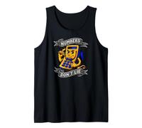 Accountant Calculator Numbers Dont Lie Tank Top