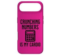 Accountant Crunching Numbers Is My Cardio Accounting Finance Case for iPhone Air