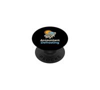 Accountant Defrosting Tax Season Auditor PopSockets Adhesive PopGrip