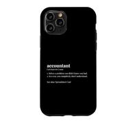 Accountant Dictionary Funny Tax Prep Case for iPhone 11 Pro