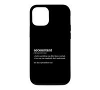 Accountant Dictionary Funny Tax Prep Case for iPhone 12/12 Pro