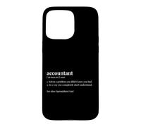 Accountant Dictionary Funny Tax Prep Case for iPhone 15 Pro Max