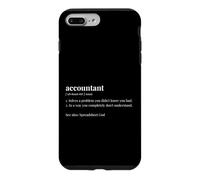 Accountant Dictionary Funny Tax Prep Case for iPhone 7 Plus/8 Plus