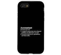 Accountant Financial Problem Solver Tax Auditor CPA Finance Case for iPhone SE (2020) / 7/8
