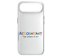 Accountant Talk Numbers To Me Funny Accounting Case for iPhone Air