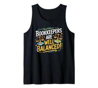 Accounting Accountancy, Bookkeeper Who Solves Your Problems Tank Top