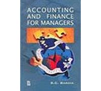 Accounting And Finance For Managers