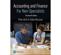 Accounting and Finance for Non-Specialists + MyLab Accounting (Package)