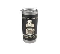 Accounting Dad Adding A New Tax Deduction Accountant Stainless Steel Insulated Tumbler